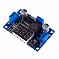 Модуль DC-DC LM2596S понижающий step-down с вольтметром 1.25-36V две кнопки