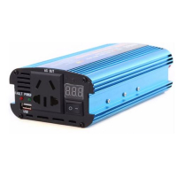 Инвертор преобразователь DC-AC с 12V на 220V с вольтметром 500W