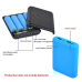 DIY Power Bank Box 4x18650 зарядное устройство портативное Синий