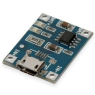 Модуль TP4056 контроллер заряда Li-ion аккумуляторов micro USB 5V 1А