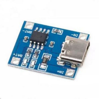 Модуль 1S li-ion USB TYPE-C для зарядки аккумулятора на TP4056