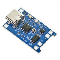 Плата USB TYPE-C 1S на TP4056 для зарядки Li-ion аккумулятора