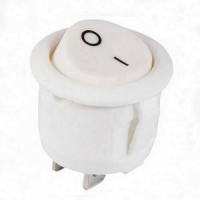 Включатель KCD1-105 ON-OFF (2pin) белый Daier