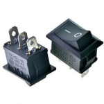 Переключатель KCD1-101 ON / ON черный 3pin