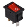 Перемикач KCD1-101N-2 ON-OFF з підсвіткою червоний