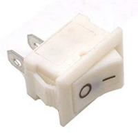Переключатель KCD1-101 ON-OF белый 2pin