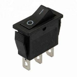 Переключатель KCD3 ON-ON 15A 250V черный