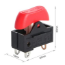 Перемикач RK2-33 3pin OFF-ON-ON червоний