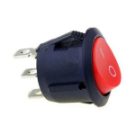 Переключатель RY-106S с красной кнопкой 250V 3A