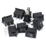 Переключатель KCD11 (KCD5-102) 3pin 3A 250V черный