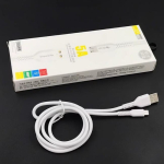 Кабель USB-microUSB для зарядки и передачи данных 90 см белый