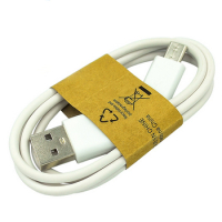 Кабель USB-microUSB для Power Bank 80 см білий