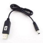 Кабель USB-DC для роутера 9V питания от PowerBank, преобразователь 5V на 9V разъем DC 5.5x2.1mm