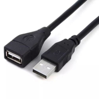 Кабель подовжувач USB2.0 Extension Cable 1м чорний