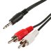 Кабель Cablexpert CCA-458 Jack 3.5mm 2хRCA