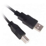 Кабель к принтеру USB type B черный 1.5м