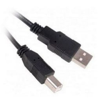 Кабель до принтера USB type B чорний 1.5м