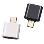Переходник OTG micro USB – USB адаптер белый