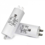 Конденсатор JYUL CBB-60 5uF 450VAC 30х56mm клеммы и резьба