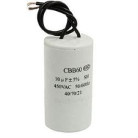 Конденсатор CBB60 10uF 450V провода