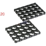 Холдер под аккумулятор 20x18650 для сборки в секцию 2шт