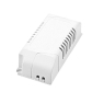 Корпус безгвинтовий білий пластик 62x32x23mm