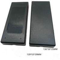 Корпус пластиковий K912X 136х59х35мм чорний
