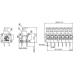 Клеммник DG235-3.81-02P-11-00A (H) безвинтовой