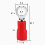 Наконечник кольцевой RV1.25-5 М5 0.5-1.5 кв. мм