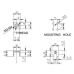 Клемма монтажная PCB-9 M4 для платы инвертора