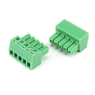 Клеммник KF2EDGV 3.81mm 5pin прямой зеленый