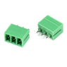 Клеммник KF2EDGV-Y 3.81mm 3pin прямой зеленый