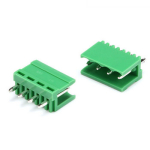 Клеммник HT396V 3.96mm 4pin прямой зеленый