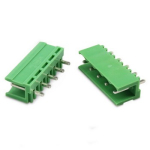 Клеммник HT396V 3.96mm 5pin прямой зеленый