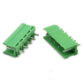 Клеммник HT396V 3.96mm 5pin прямой зеленый