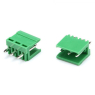 Клемник HT396V 3.96mm 3pin прямий зелений