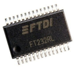 Микросхема FT232RL переходник SSOP28 USB - COM