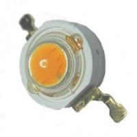 Светодиод 1W LED 90-100LM 0.35A белый теплый