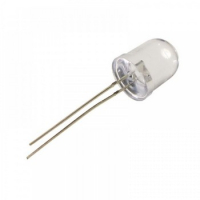 Светодиод 8мм F8 LED белый холодный ультраяркий