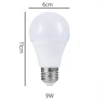 Светодиодная LED лампа 9 Вт E27 3000K 220VAC