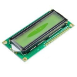 ЖК-дисплей LCD1602A жидкокристаллический зеленый
