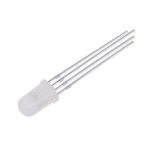 Светодиод матовый 5ACW4URGB-B 5mm RGB общий катод