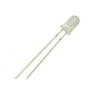 Светодиод 5мм 5ACW2UW белый матовый LED F5 яркий