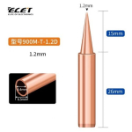Жало паяльное медное 900-1.2D клин 1.2 мм