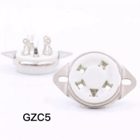 Панель для радиоламп GZC5 5-pin керамика