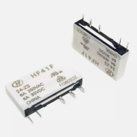 Реле HF41F 24-ZS 24VDC Hongfa 6A 250VAC