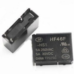 Реле HF46F-G 12-HS1T (HS1) Hongfa 12VDC для газовых котлов 7A 250VAC