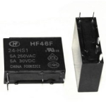 Реле HF46F-G 24-HS1T Hongfa 24VDC применяют в газовых котлах 7A 250VAC