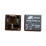 Реле автомобильное SONGLE SLDH-24VDC-1A 24VDC 80A 14VDC