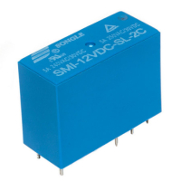Реле SMIH-12VDC-SL-2C 12VDC SONGLE 5A 250VAC